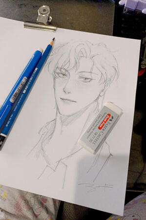 Henry fan art by Zenie Hee