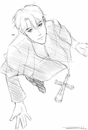 Chris fan art by Zenie Hee