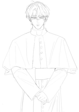 Chris fan art by Lyranne